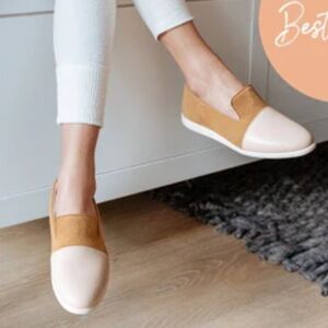 Dooeys Recycled Vegan Suede Leather House‎ Loafers Cinnamon